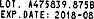 amostra de marcação Reiner 792MP